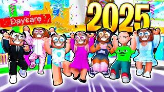 DAYCARE NEW-YEAR REWIND 2025 | Roblox | Brookhaven RP