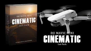 DJI MAVIC MINI - CINEMATIC LUT PACK -- TRAILER 1 --