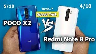 POCO X2 VS REDMI NOTE 8 PRO Speed Test / Comparison || Antutu Benchmark Scores