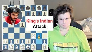 Magnus Carlsen Challenges Gukesh with the King's Indian Attack!