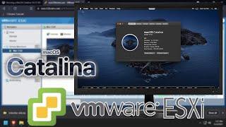 Running a MacOS Catalina 10.15 VM on VMware ESXi