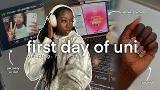 first day of university vlog  grwm, lectures, psych major studies, & campus life