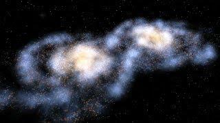 When Two Galaxies Collide at Light Speed - Universe Sandbox 2