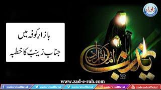 Bazaar e Kofa main Janab Zainab (S.A.) ka Khitab l Zad e Rah Official