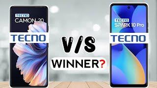 Tecno Camon 20 vs Tecno Spark 10 Pro || Best Phone Under 15000 ? ||