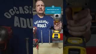 Which is Better Milwaukee Or Dewalt? Impact Driver vs Impact Wrench #milwaukeetools #dewalt