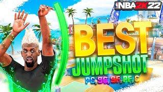 BEST JUMPSHOT FOR ALL BUILDS in NBA 2K22! 100% GREENLIGHT FASTEST JUMPSHOT w/ BEST BADGES NBA2K22!