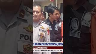 Jual Motor Curian di Facebook, Penadah Curanmor di Tasikmalaya Ditangkap Polsek Tawang