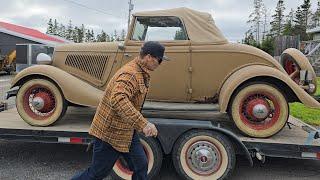 Came back to buy the 1934 Ford... he gave us a price we couldn't refuse 