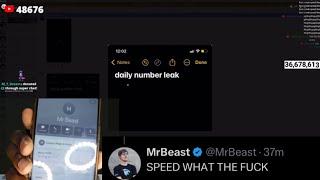 iShowSpeed Leaks MrBeast Number On Live 