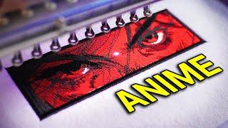 How to EASILY Make Embroidery Designs | Anime Art on Design Doodler Tutorial