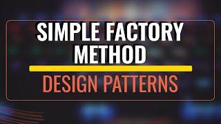 Simple Factory Method Design Pattern