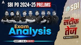 SBI PO Exam Analysis 2024-25 | SBI PO Shift 3 & 4 Analysis | SBI PO Prelims Exam Analysis 2025