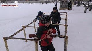 Военно-спортивная игра «Зарница» состоялась в школе №4