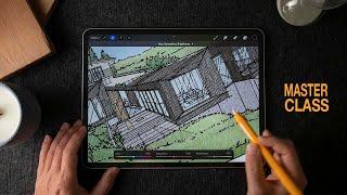 Procreate for Architects | Rendering Master Class