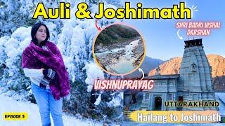 Joshimath to Auli by Car | Joshimath Uttarakhand | Vishnuprayag | @that_traveltales  Mrudul Gajbhiye