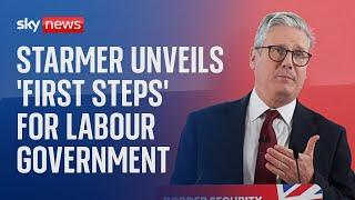 Sir Keir Starmer unveils Labour's plan to 'change Britain'