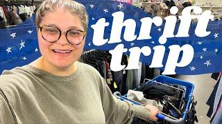 THRIFT WITH ME FOR EXPENSIVE CLOTHING TO RESELL ONLINE!  Reselling on eBay & Poshmark!