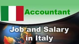 Accountant Job and Salary in Italy - Jobs and Wages in Italy