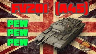 FV201 (A45): PEW PEW PEW! II Wot Console - World of Tanks Console Modern Armour