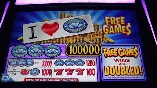 MAX BET! BONUS! I LOVE FREE GAMES SLOT MACHINE PLAY