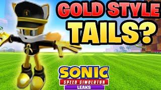 *GOLD STYLE TAILS* Arrives In Sonic Speed Simulator!