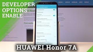 How to Activate Developer Options in HUAWEI Honor 7A – OEM Unlock & USB Debugging