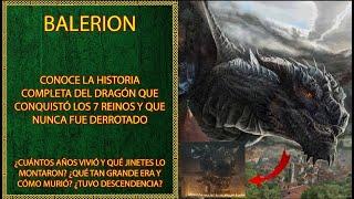 La Historia de Balerion el Terror Negro, el Dragón Que Con su Fuego Forjó el Trono de Hierro