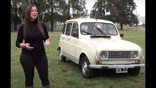 RESTAURADORES DEL RENAULT 4 SOLEDAD EN EL GARAGE TV CANAL 13