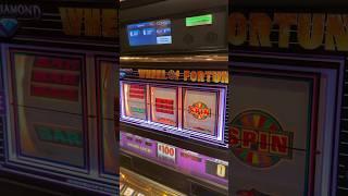 $100 spins on wheel of fortune pays off! #elcortez #casino #slots