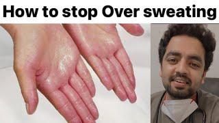 Oversweating പരിഹരിക്കാം | Handsweating | Scalp sweating | Reasons and Remedy | By dr faem