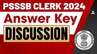 PSSSB Clerk Exam Analysis 2024 | PSSSB Clerk Answer key (22 Dec 2024)| All asked Question and Answer