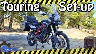 BMW F800GS - touring set up