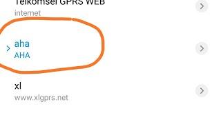 Cara mengganti APN Telkomsel AHA , xlgprs di hp android terbaru 2023