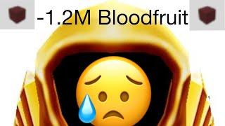 This is how i lost 1.2m Bloodfruit | Booga booga reborn