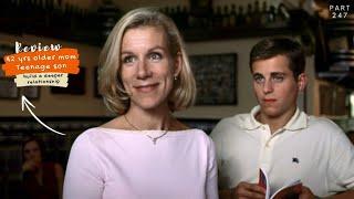 Divorcee mom finds out her teenage son's identity |later helps son to fall with the right guy |@dams