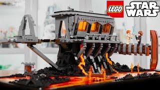 LEGO Star Wars UCS DUEL ON MUSTAFAR Review! The Best Custom Set Ever? (Republic Bricks)