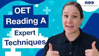 OET Reading A: Effective strategies for the OET test