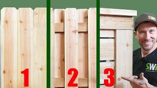 Wood Fence Styles For Dummies