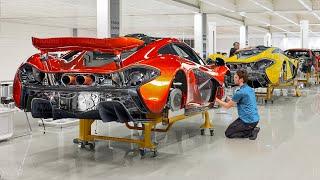 How They Build the Most Powerful Mclaren Supercars by Hand - Inside Production Line Factory