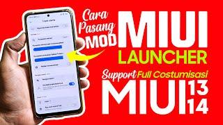 Cara Pasang MIUI Launcher Mod di Semua Hp Xiaomi - MIUI 13 & MIUI 14