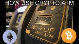 Buying Bitcoin and Ethereum at a coinflip crypto ATM