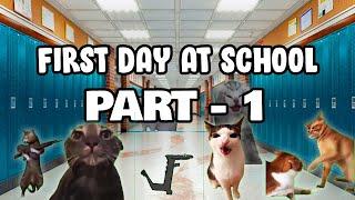 Cat Memes: First Day at School Part 1