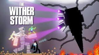 The Wither Storm vs Minecraft Bosses