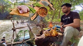 Watermill Roasted Chicken | Unique Outdoor Cooking by the River!