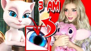 Testing The CREEPY TALKING ANGELA Apps (*HACKERS FOUND?!*)