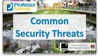 Common Security Threats - CompTIA A+ 220-902 - 3.1