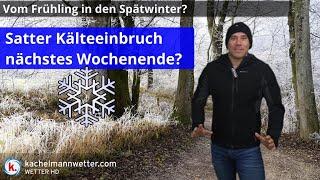 Markanter Kaltlufteinbruch nächstes Wochenende?