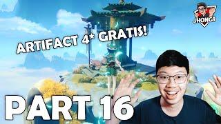 Tempat Rahasia di LiYue!! Banyak Chest & Gratis Artifact 4*!! | Genshin Impact Indonesia - Part 16