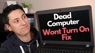 Lenovo Laptop Computer - Dead / Wont Turn On / No Power Fix